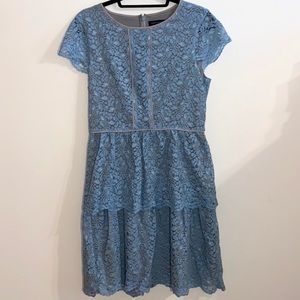 Banana Republic Blue Lace Dress